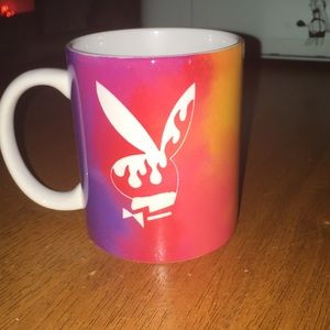 Rainbow bunny mug